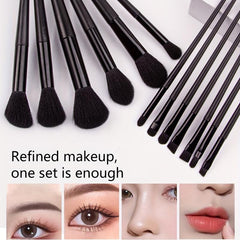 Makeup Brushes 13pcs Synthetic Handle Set Kabuki Foundation Powder Blush Brush