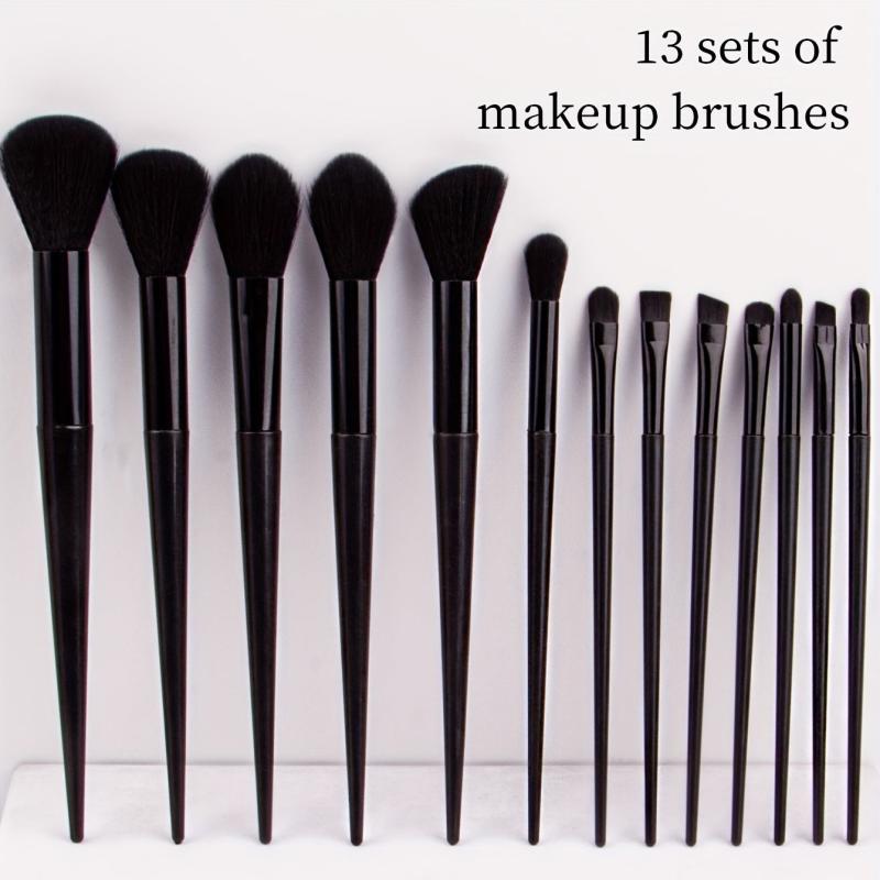 Makeup Brushes 13pcs Synthetic Handle Set Kabuki Foundation Powder Blush Brush