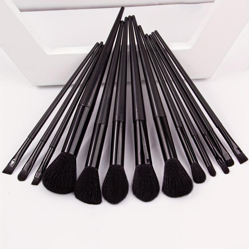 Makeup Brushes 13pcs Synthetic Handle Set Kabuki Foundation Powder Blush Brush