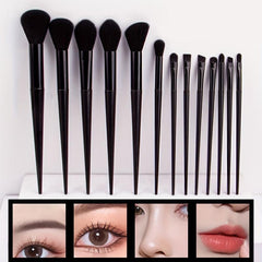 Makeup Brushes 13pcs Synthetic Handle Set Kabuki Foundation Powder Blush Brush