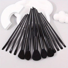Makeup Brushes 13pcs Synthetic Handle Set Kabuki Foundation Powder Blush Brush