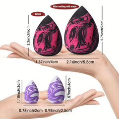 7pcs Makeup Sponge Set for Beginners & Professionals
