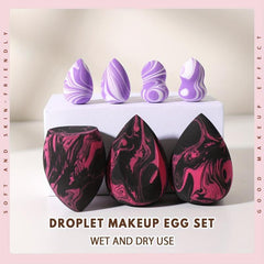 7pcs Makeup Sponge Set for Beginners & Professionals