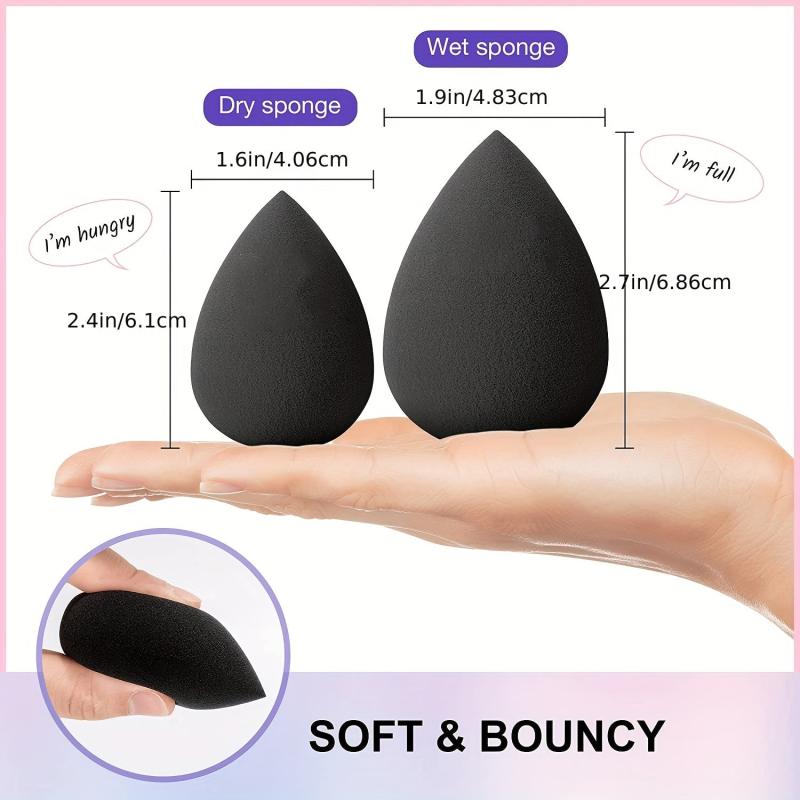 3PCS Makeup Sponge for Foundation Concealer Cream