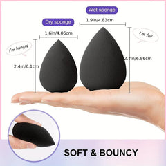 3PCS Makeup Sponge for Foundation Concealer Cream