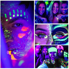 12 Colors Fluorescent Eyeliner Cream Face Painting Makeup