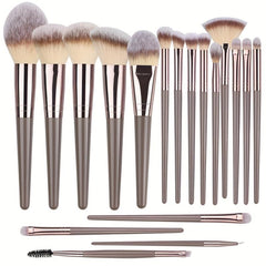 10pcs 20pcs Makeup Brushes Set Bag Foundation Eyebrow Eyeshadow Cosmetic Tool