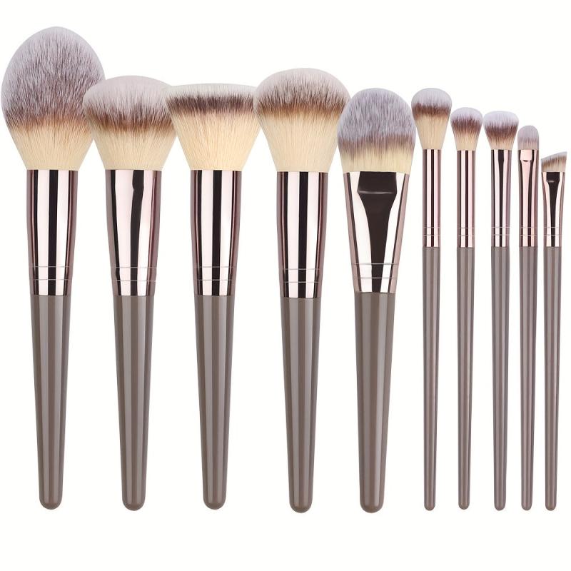 10pcs 20pcs Makeup Brushes Set Bag Foundation Eyebrow Eyeshadow Cosmetic Tool