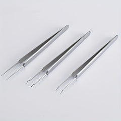 5pcs Blackhead Remover Tweezers Set with Portable Case