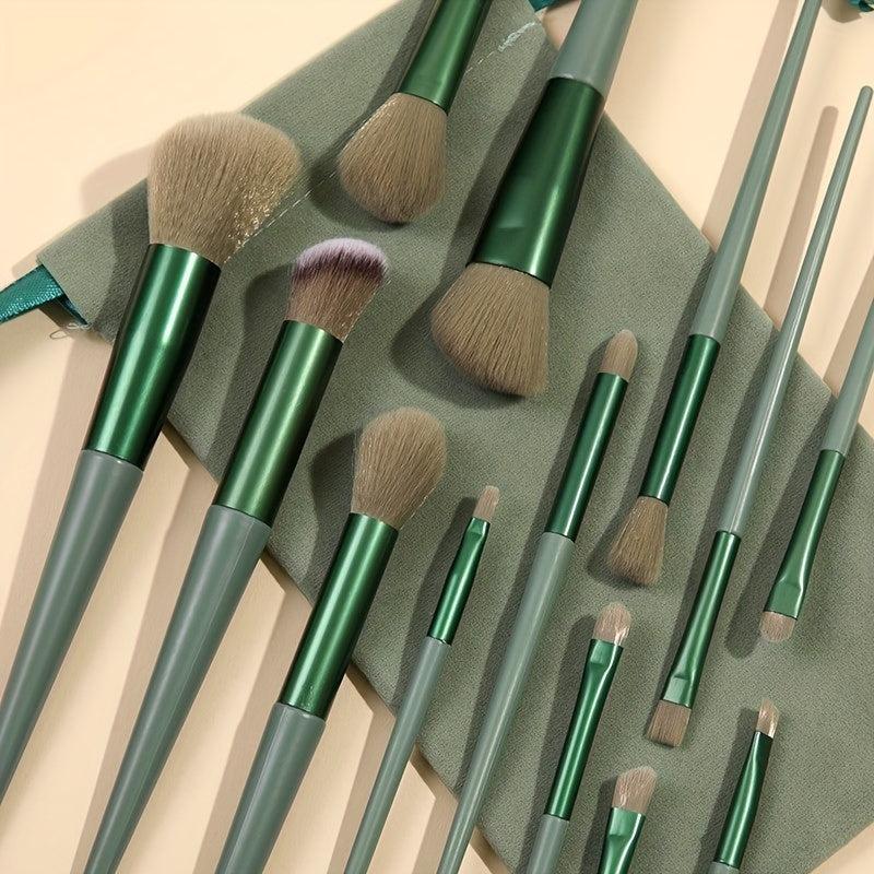 13Pcs Makeup Brushes Set Synthetic Kabuki Foundation Cosmetic Brush