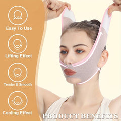 V Line Lifting Mask Double Chin Reducer Face Belt