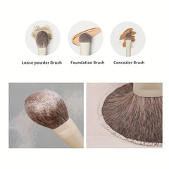 11Pcs Soft Fluffy Makeup Brushes Set Kit, Skin Friendly Makeup Tools