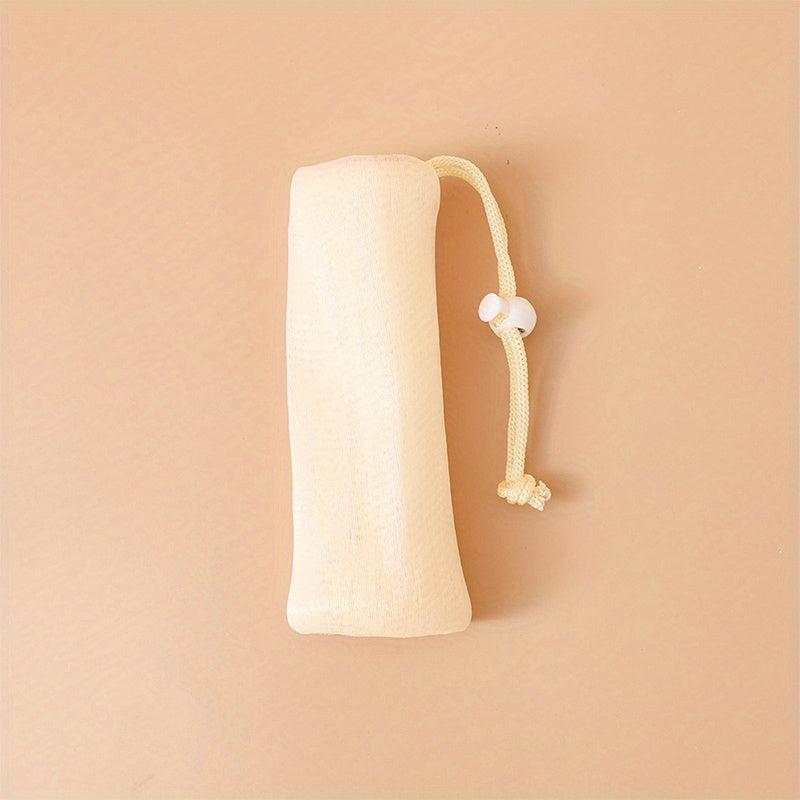 Mesh Soap Saver Pouch Exfoliating Bubble Foam Net Bag