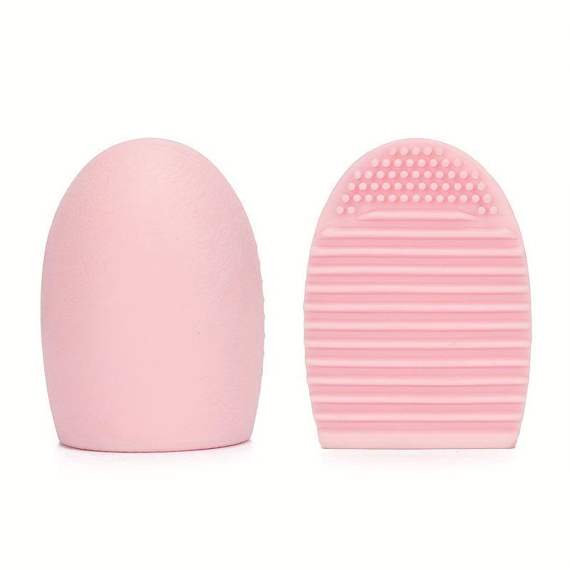 Silicone Makeup Brush Cleaning Mat - Portable Washing Tool