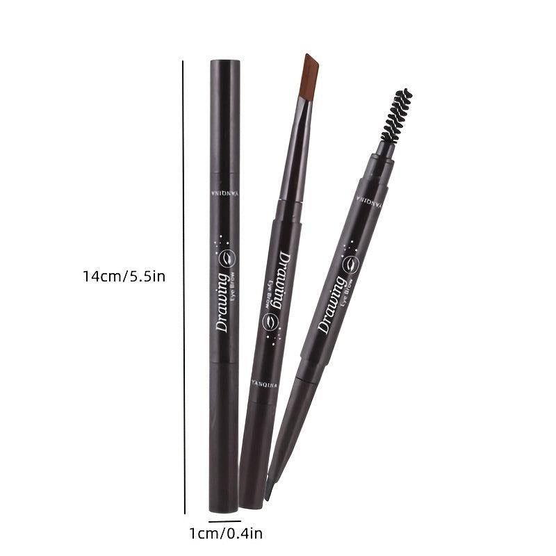Waterproof Eyebrow Pen Double Headed Natural Makeup Easy Wearing Eyebrow Pencil