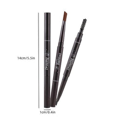 Waterproof Eyebrow Pen Double Headed Natural Makeup Easy Wearing Eyebrow Pencil