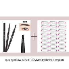 Waterproof Eyebrow Pen Double Headed Natural Makeup Easy Wearing Eyebrow Pencil