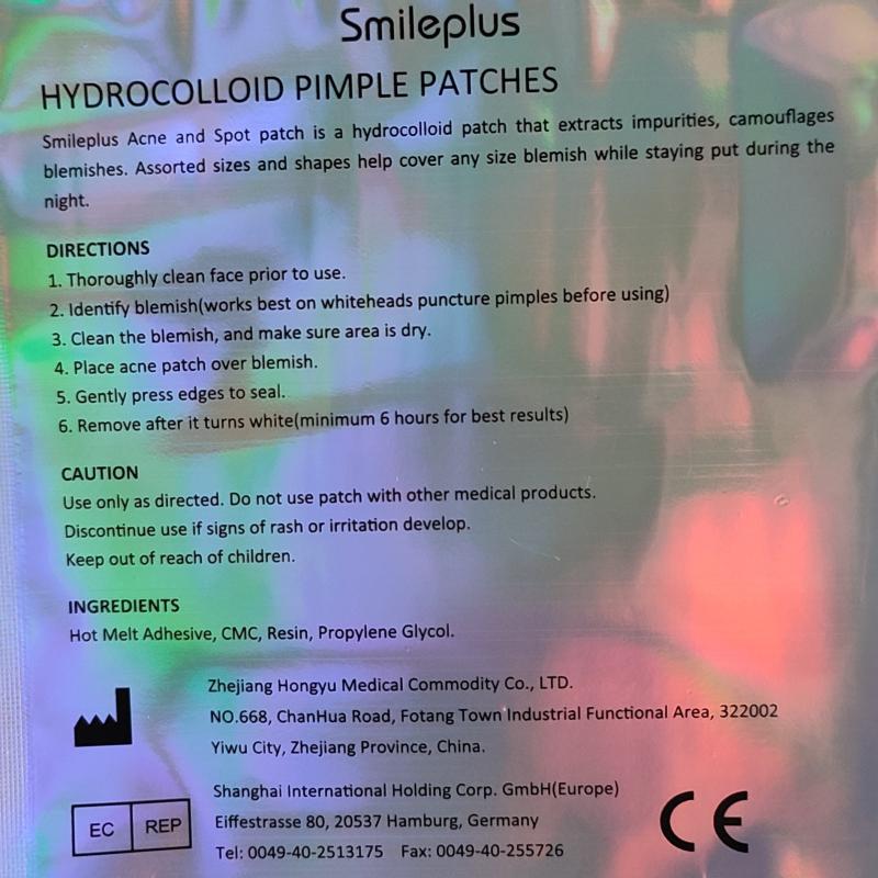 Acne Pimple Patches Hydrocolloid Green Stars Zit Face Stickers 18pcs 36pcs