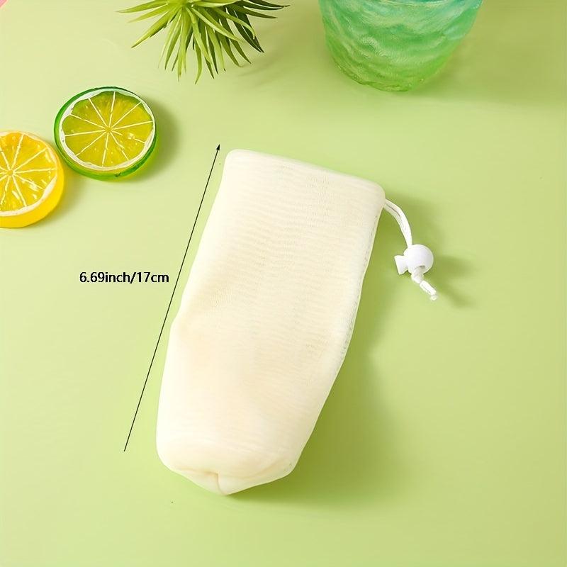 Foaming Net Bag for Bath Soap, Hanging Soap Mesh Bag, Thickened Material