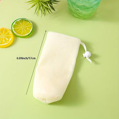 Foaming Net Bag for Bath Soap, Hanging Soap Mesh Bag, Thickened Material