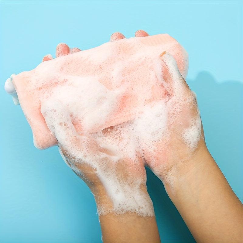 Foaming Net Bag for Bath Soap, Hanging Soap Mesh Bag, Thickened Material