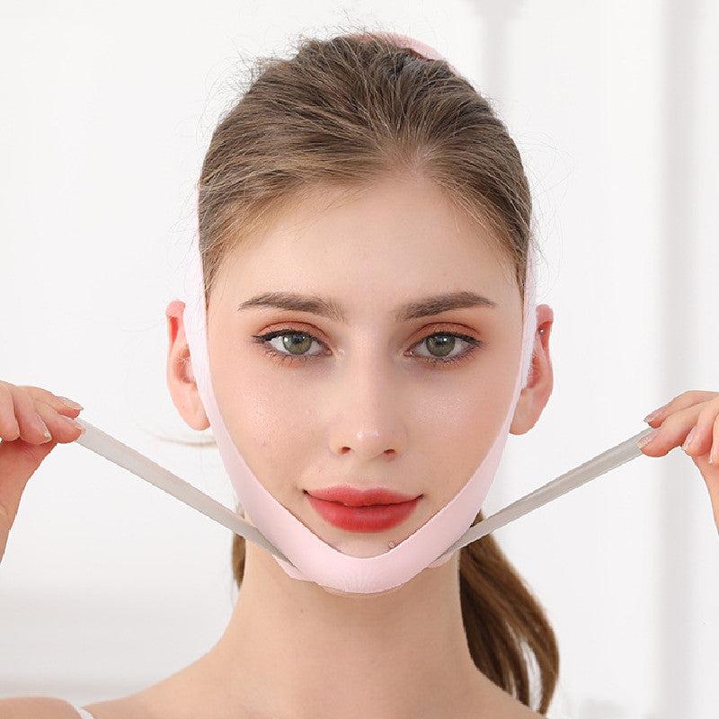 2Pcs V Face Bandage Sleeping Mask High Elasticity Lift Breathable Facial Belt