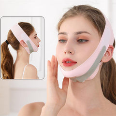 2Pcs V Face Bandage Sleeping Mask High Elasticity Lift Breathable Facial Belt