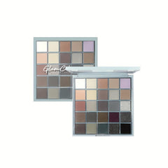 Smokey 25 Colors Eyeshadow Palette Gothic Punk Style Matte Shimmer