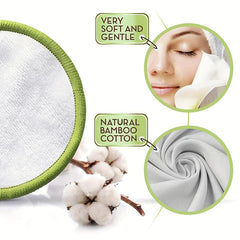 Reusable Makeup Remover Pads 20 Pcs with Laundry Bag