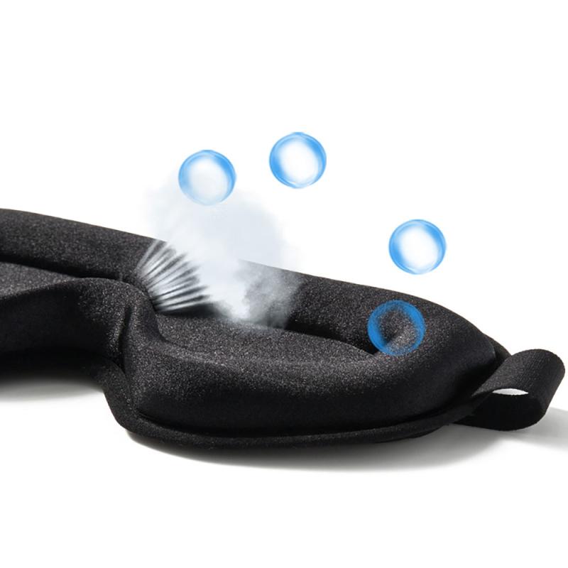 3D Cooler Memory Cotton Eye Blindfold for Sleeping Work Naps