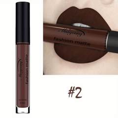 Matte Brown Nude Liquid Lipstick - Chocolate Lip Gloss