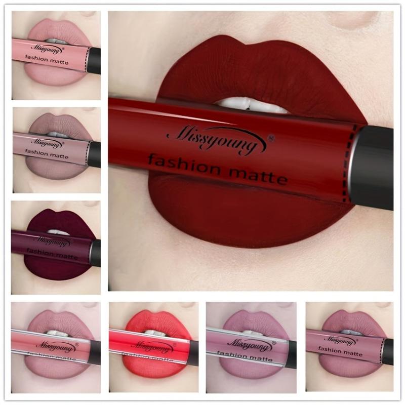 Matte Brown Nude Liquid Lipstick - Chocolate Lip Gloss