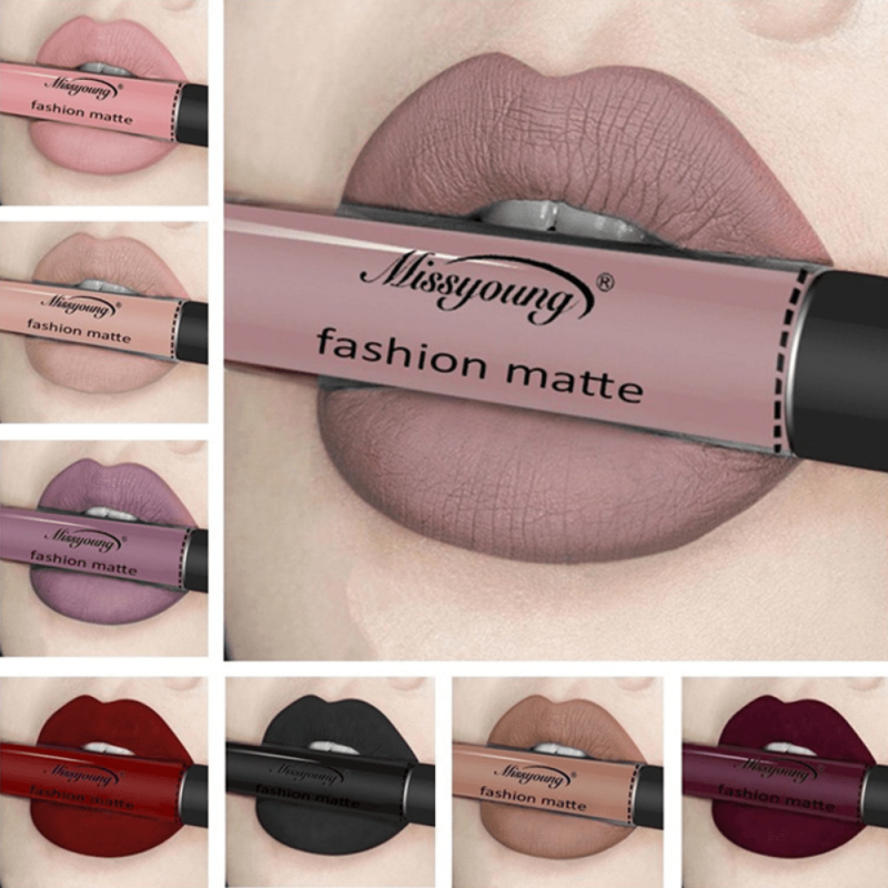 Matte Brown Nude Liquid Lipstick - Chocolate Lip Gloss