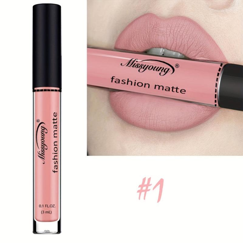 Matte Brown Nude Liquid Lipstick - Chocolate Lip Gloss