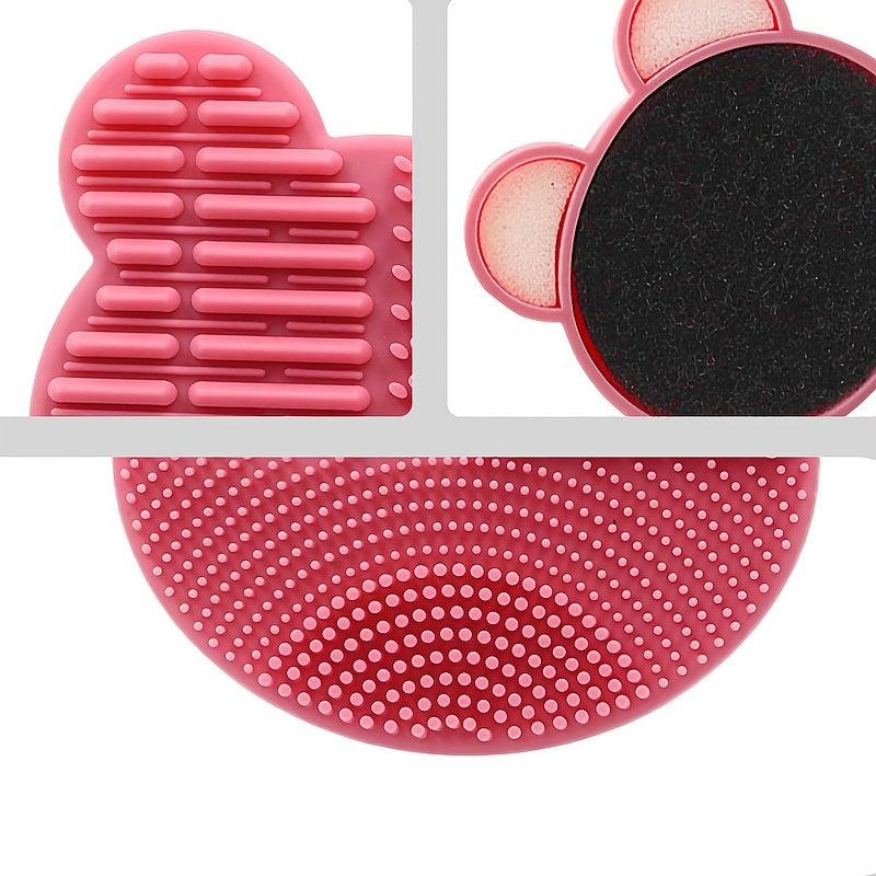 Make Up Brush Cleaner Pad Washing Brush Pad Cleaning Mat