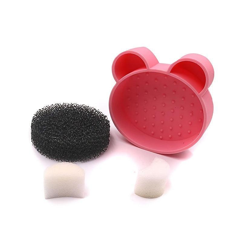 Make Up Brush Cleaner Pad Washing Brush Pad Cleaning Mat