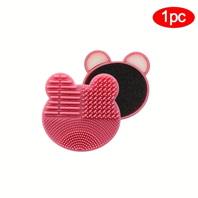 Make Up Brush Cleaner Pad Washing Brush Pad Cleaning Mat