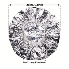 Hair Cap Heat Insulation Hat Salon Aluminum Foil Cap Deep Conditioning