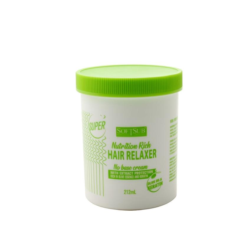 Nutrient-Rich Hair Relaxer with Olive & Coconut - Repairs & Conditions Hair