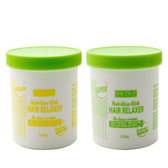 Nutrient-Rich Hair Relaxer with Olive & Coconut - Repairs & Conditions Hair