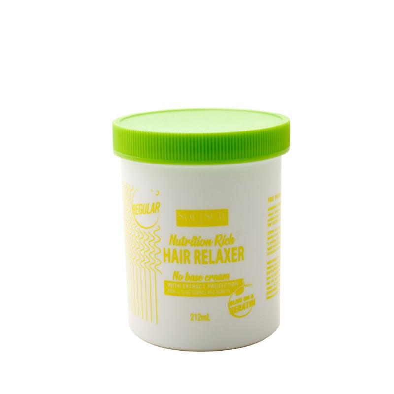 Hair Relaxer Cream Straightens & Conditions Hair No Mix Needed