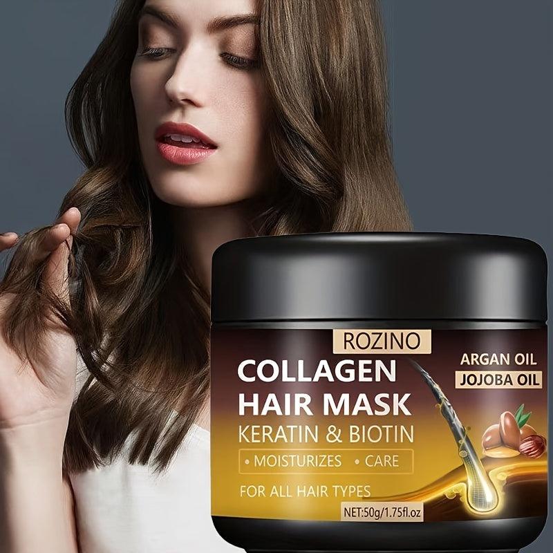 Keratin Biotin Jojoba Hair Mask Split Ends Repair Smooth Care
