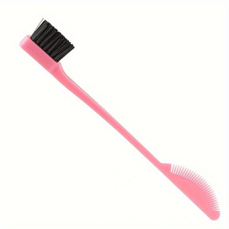 Double Sided Edge Brush for Hair Control and Highlights