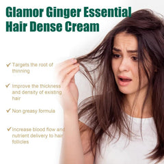 Ginger Hair Essential Cream Repair Roots Strengthen Hair