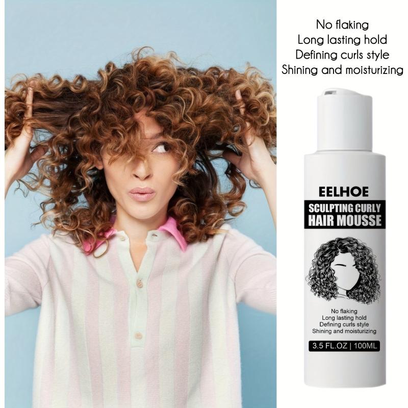 Curly Hair Styling Mousse Cream Conditioner