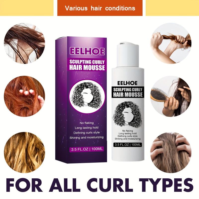 Curly Hair Styling Mousse Cream Conditioner