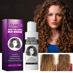 Curly Hair Styling Mousse Cream Conditioner