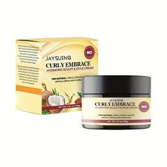 Curly Hair Styling Cream for Volume & Hydration