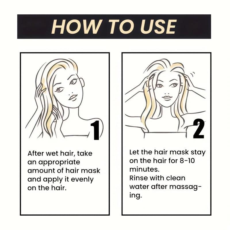 Hydrating Argan Hair Mask Moroccan Hair Mask Repairing Dry Damaged Hair
