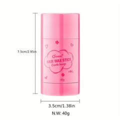 Hair Wax Stick Fragmented Hair Finishing Cream Long Lasting Shaping Stick